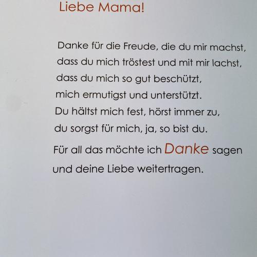 Muttertagsgedicht