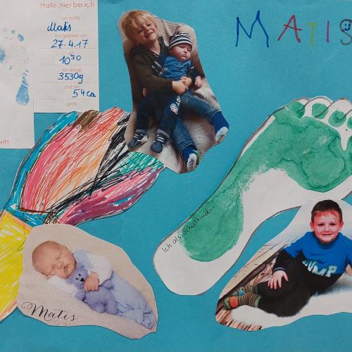 Plakat Baby - Schulkind