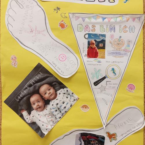 Plakat Baby - Schulkind