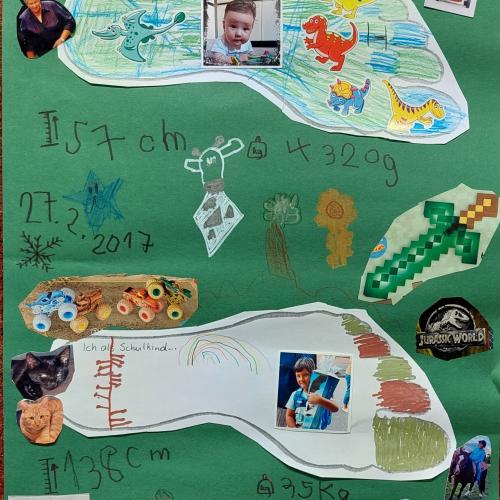 Plakat Baby - Schulkind
