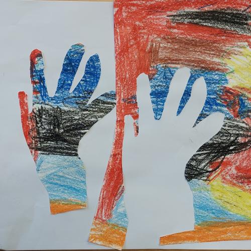 Handausschnitt 