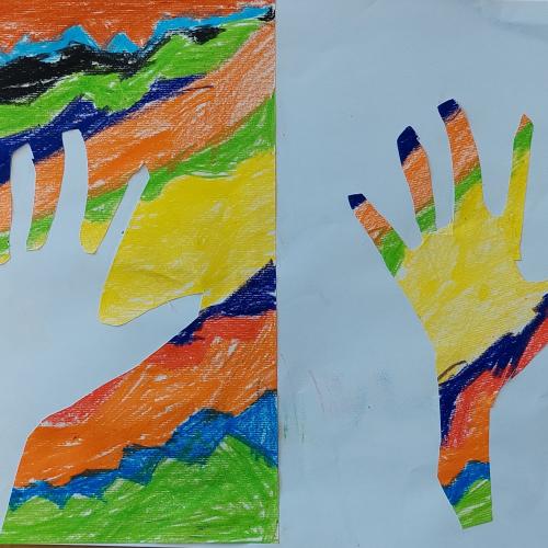 Handausschnitt