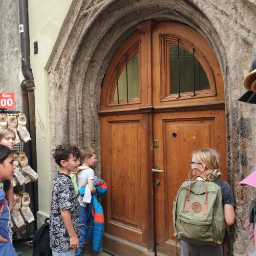 Flüsterbogen in der Altstadt