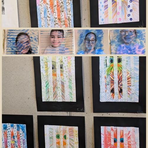 Kunstwerke der Kinder