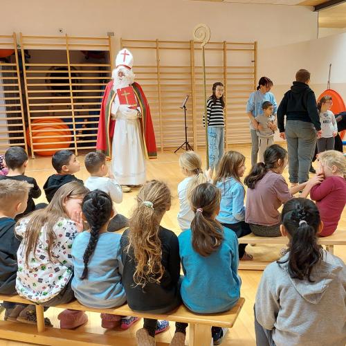 Nikolaus ist zu Besuch