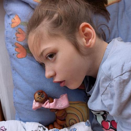 Kastanien betrachten