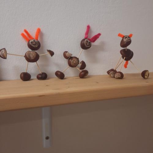 Kastanienfiguren