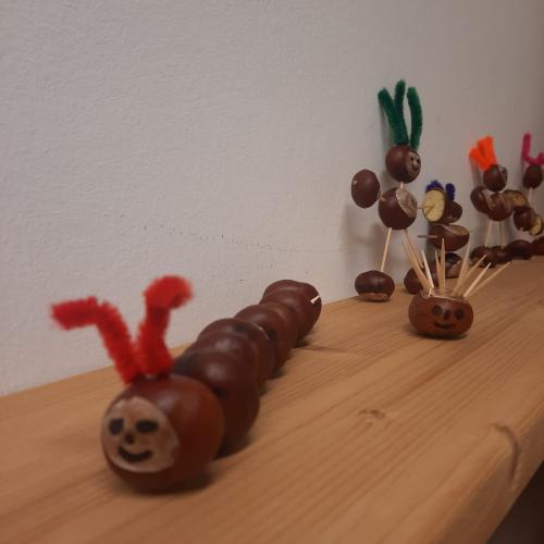 Kastanienfiguren