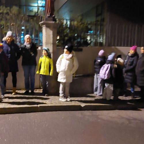 Treffpunkt um 5:40 Uhr