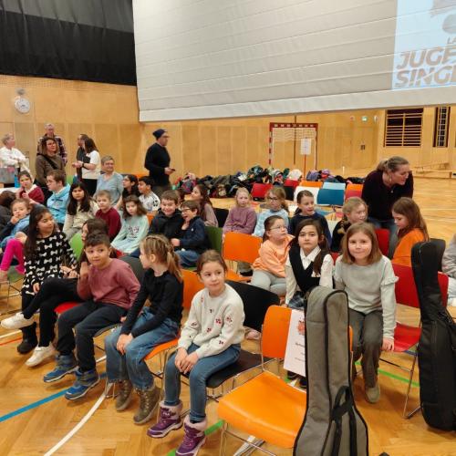 Vorfreude und Nervosität im Publikum