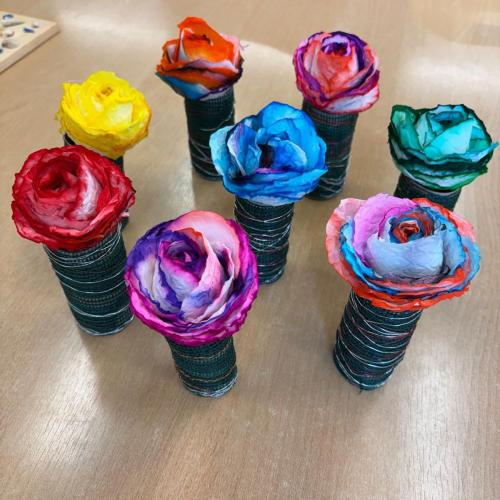 Papierrosen