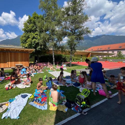 Picknick im Pausenhof