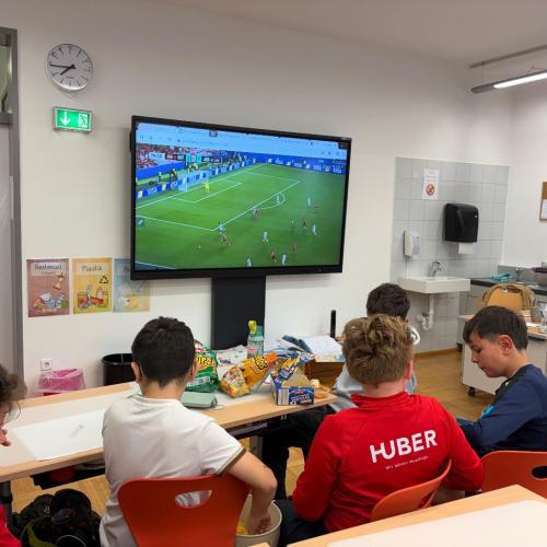 gemeinsames Schauen und Mitfiebern