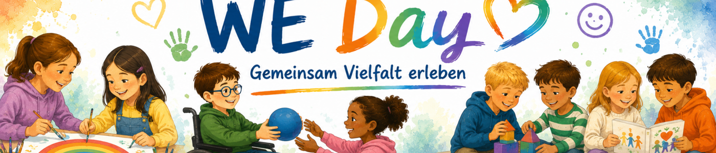 Schüler mit unterschiedlichen  Bedürfnissen erleben gemeinsam den Schultag