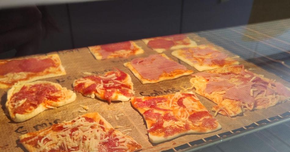 Pizza backen 
