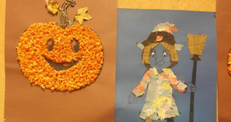 Halloween-Bilder: Kürbisse + Hexen