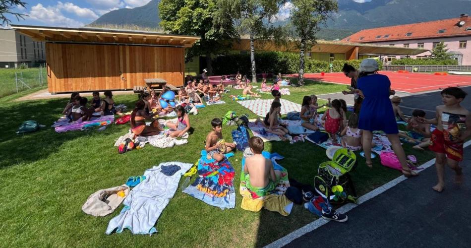 Picknick im Pausenhof